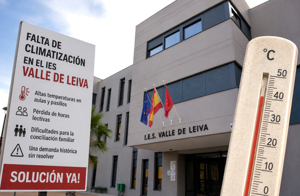 La falta de climatizaci�n en el Valle de Leiva vuelve a golpear la conciliaci�n de cientos de familias alhame�as